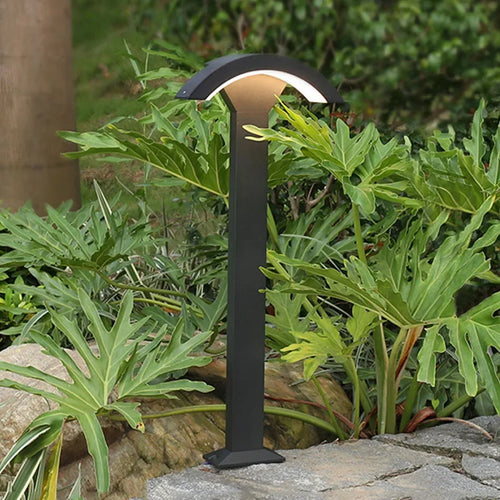 Waterproof outdoor LED lamp with decorative motion sensor - vue 6 sur 6