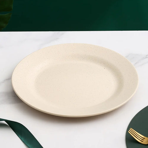 Assiettes nordiques polypropylène légères réutilisables pour cuisine