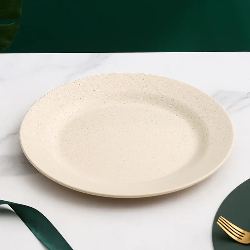 Assiettes nordiques polypropylène légères réutilisables pour cuisine
