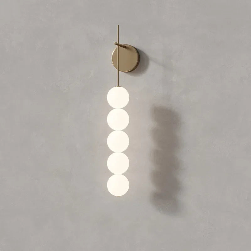 applique murale nordique de luxe au design moderne et décoratif - vue 2 sur 10