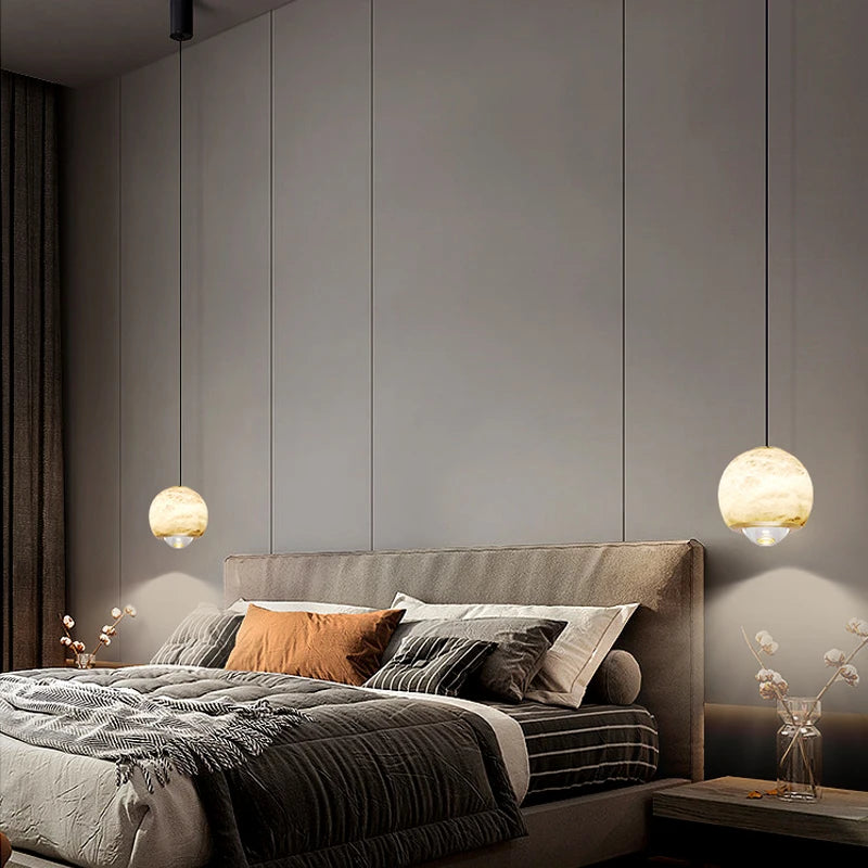 Suspension en marbre design moderne luxueux