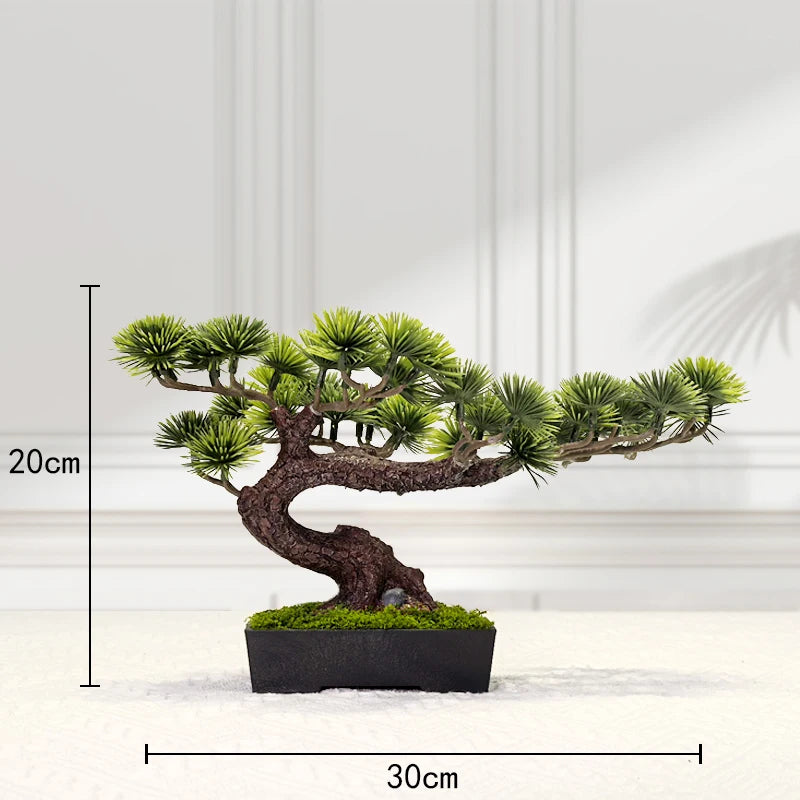 décoration intérieure faux arbre bonsaï style chinois pour un paysage apaisant - vue 5 sur 33