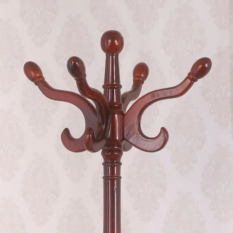 porte-vêtements en bois massif pour hôtel et maison rangement pratique