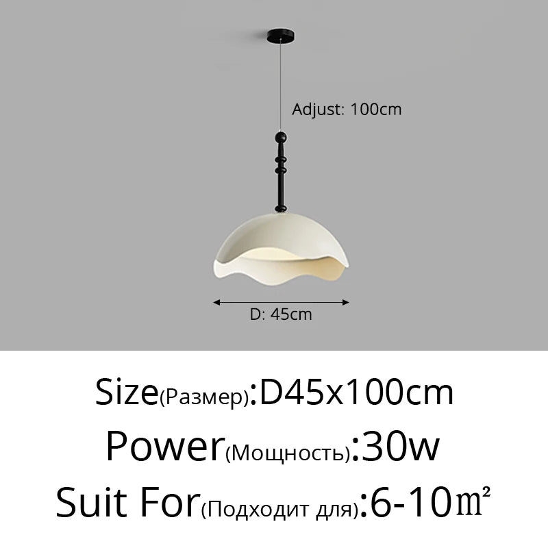 plafonnier girly en coquille d'œuf créatif haut de gamme pour chambre - vue 15 sur 14