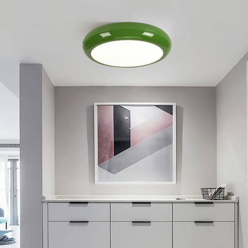 applique murale led moderne en acrylique ondulé pour décoration