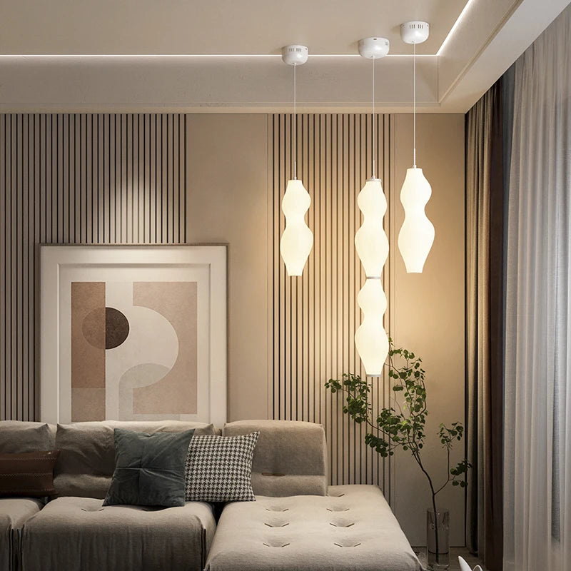 lustre nordique en bambou rotomoulé modèle tatami personnalisé - vue 3 sur 9