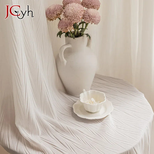 Voilage moderne plisse transparent pour salon fenetre decor interieur