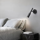 Minimalist nordic rotatable LED aluminium wall light