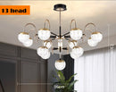lustre moderne en fer forgé pour décoration intérieure