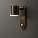 Nordic minimalist creative copper wall light
