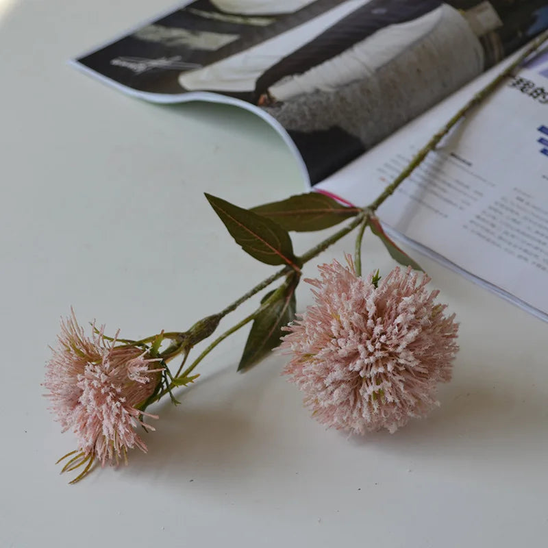 fleurs artificielles pour décoration de mariage et Noël - vue 5 sur 9