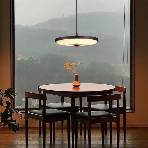 Minimalist Nordic pendant light for modern interior decor - vue 2 sur 7