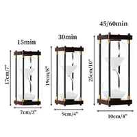 sablier rétro élégant pour la décoration et la détente