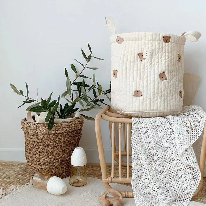 sac de rangement polyvalent pour couches vêtements et jouets - vue 4 sur 12