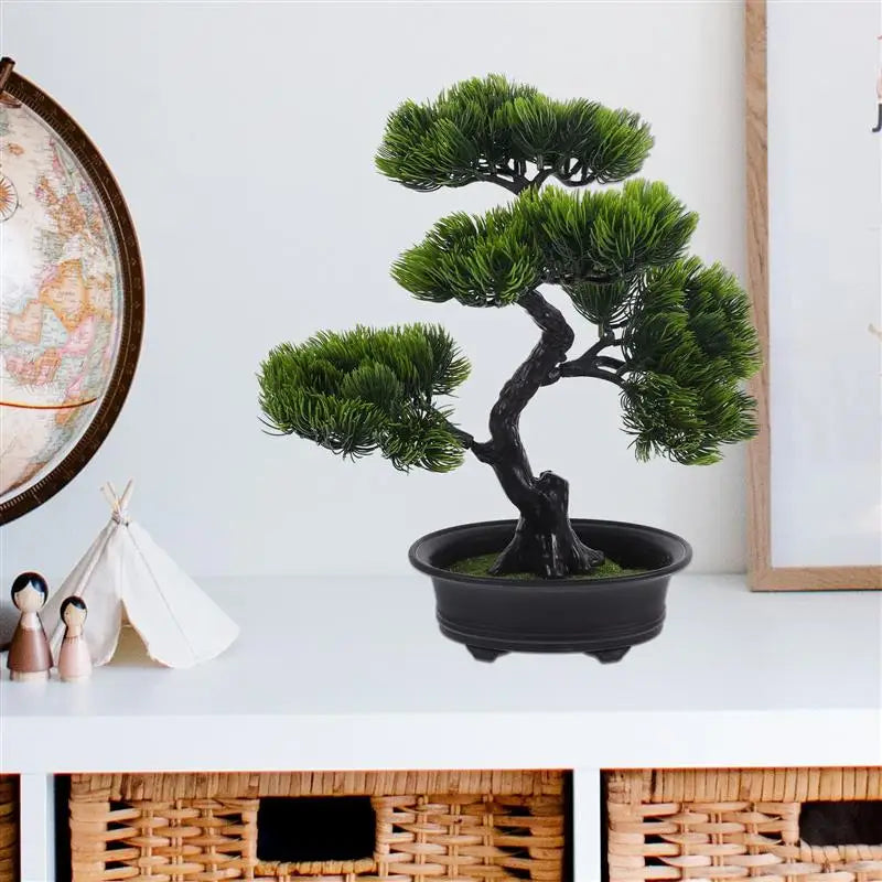 plantes de pin artificielles décoratives pour bureau et salon - vue 8 sur 7