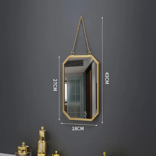 miroir mural rond créatif pour décoration intérieure et maquillage - vue 13 sur 13