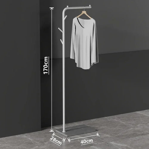 porte-vêtements nordique léger et moderne pour rangement élégant