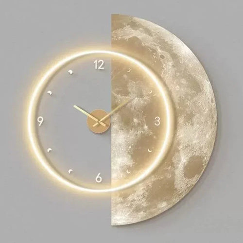 horloge murale à led design moderne pour décoration intérieure - vue 11 sur 10