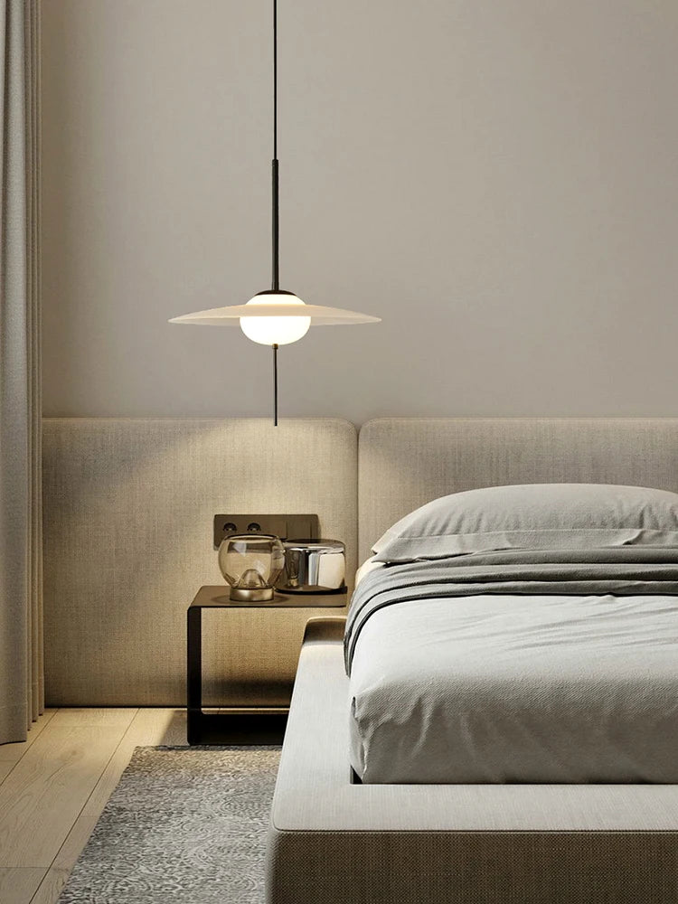 lustre moderne danois design ufo pour ambiance luxueuse - vue 3 sur 8