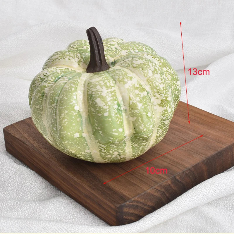 citrouilles décoratives en mousse pour décorations dHalloween et automne - vue 16 sur 22