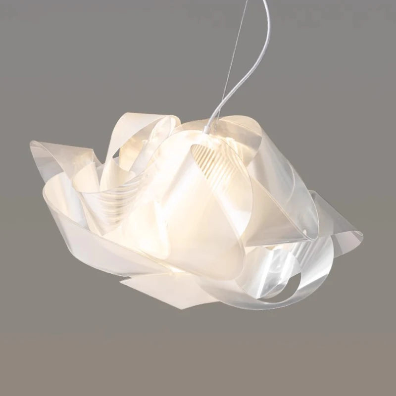 lustre en forme de fleur pour chambre d'enfant romantique - vue 7 sur 8