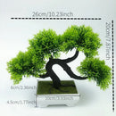 Artificial bonsai plants, small tree flower pots, fake plants, bedroom table decoration flower pots, hotel garden decoration