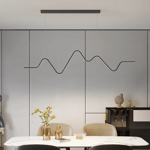 Nordic minimalist creative chandelier for café, bar and restaurant - vue 4 sur 10