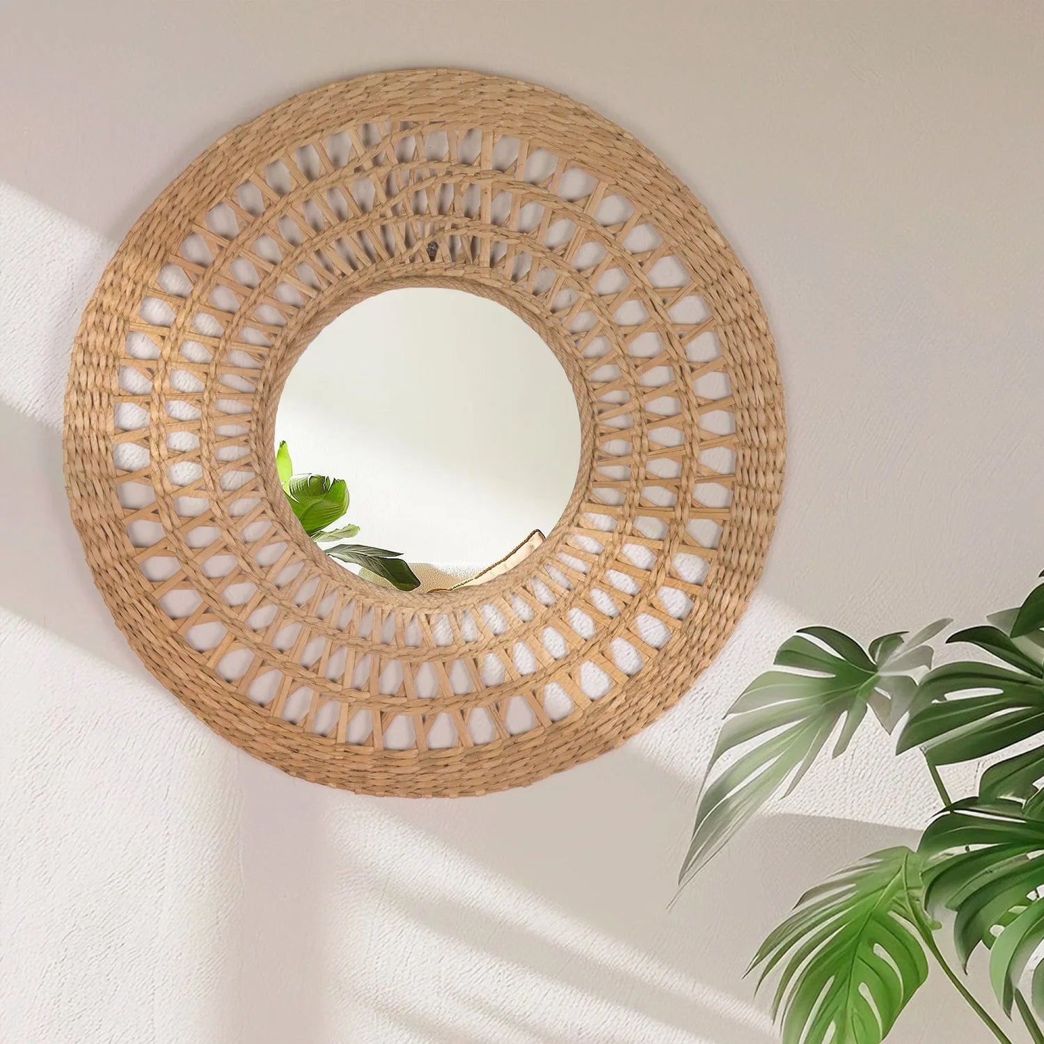 miroir décoratif mural de style européen luxe circulaire - vue 5 sur 7