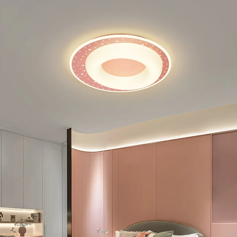 lampe led encastrée nordique étoile à cinq branches pour enfants - vue 6 sur 8