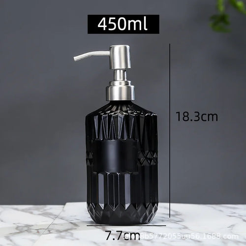 nouveau flacon en verre pour shampoing et désinfectant mains - vue 7 sur 20