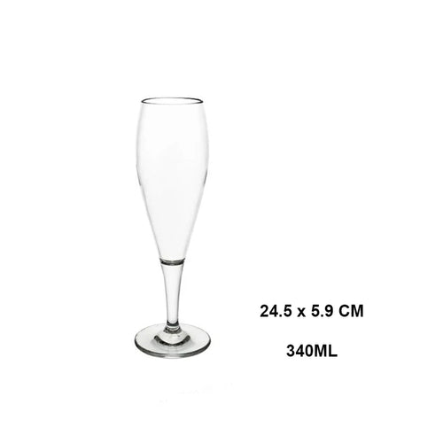 Verres à vin sans pied incassables élégants réutilisables