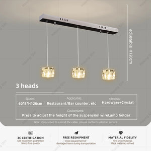 Modern and elegant LED chandelier for stylish interiors