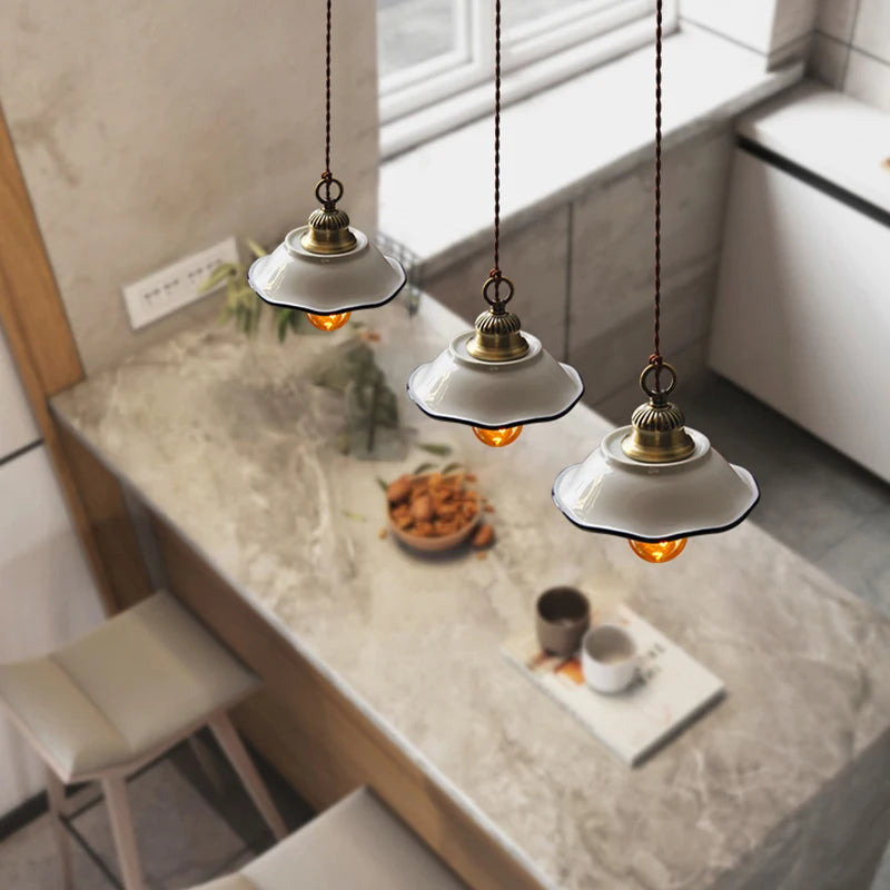 Suspension led en céramique moderne simple - vue 6 sur 29