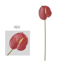 feuilles d'anthurium artificielles pour décoration florale et jardin