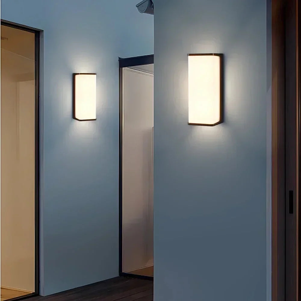 Applique murale LED étanche extérieure IP65 éclairage extérieur LED moderne porche lumières balcon jardin lumières applique extérieure 110V 220V
