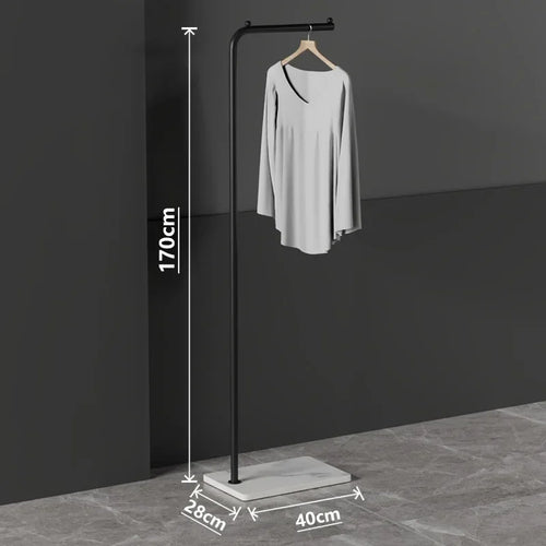 porte-vêtements nordique léger et moderne pour rangement élégant
