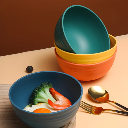 Ensemble bols réutilisables empilables cuisine pique nique camping