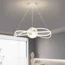 Minimalist Nordic LED chandelier for large art halls