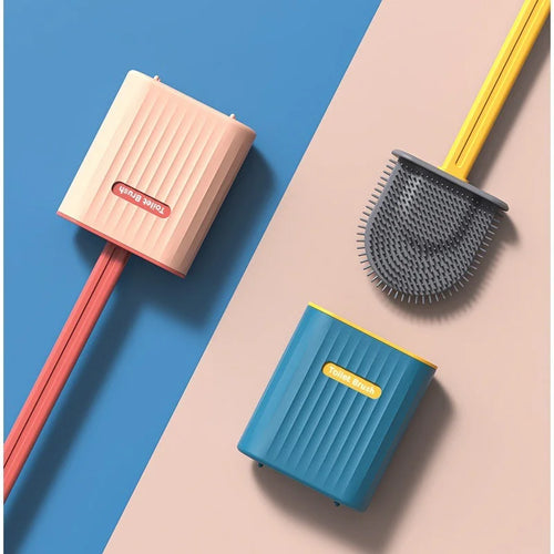 brosse de nettoyage innovante en silicone flexible et ergonomique - vue 2 sur 9