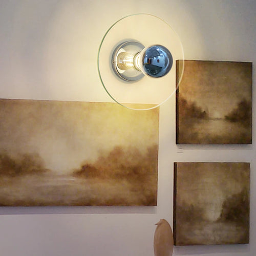 lustre en verre ovni rétro minimaliste pour café et restaurant - vue 3 sur 8