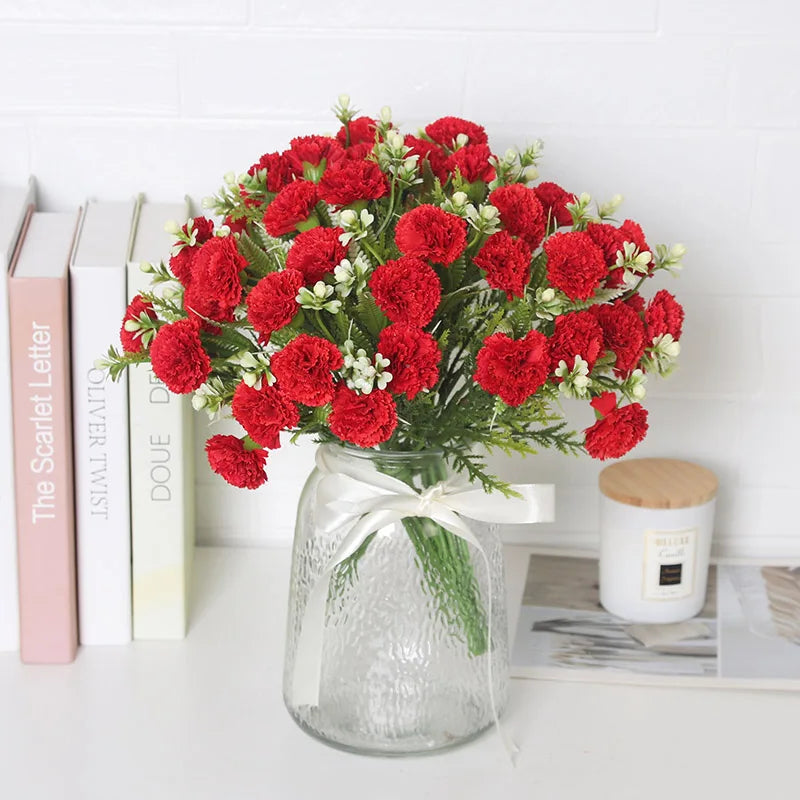 bouquet de fleurs artificielles pour toutes occasions - vue 2 sur 12