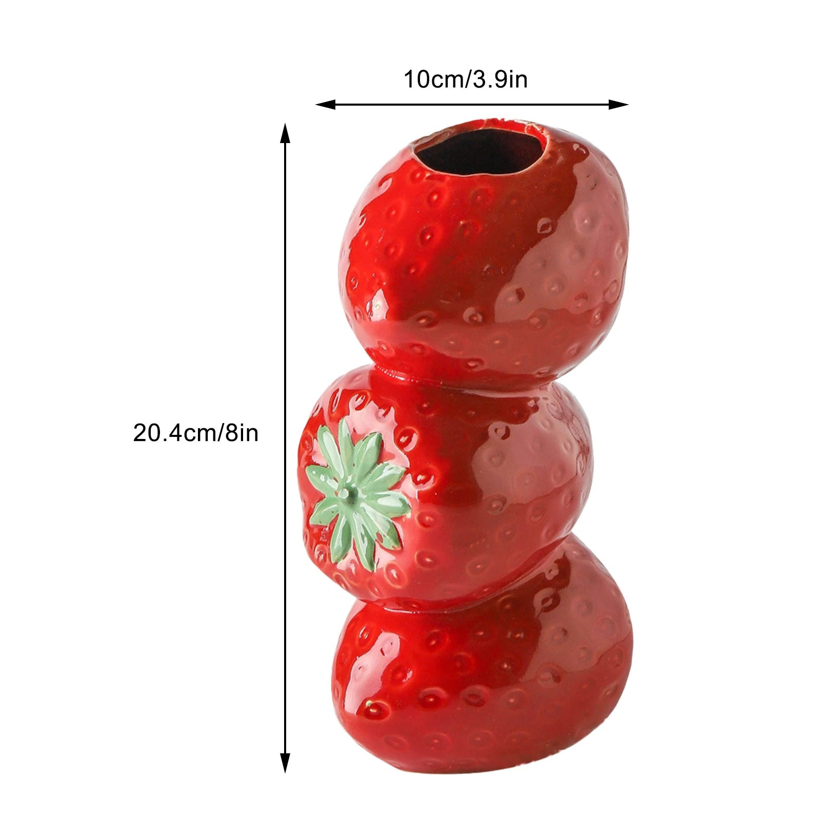 1 Piece Of Simulated Fruit Vase, Flower Arrangement, Creative Modern Style Home, Life, Horticultural Decorations - vue 7 sur 8