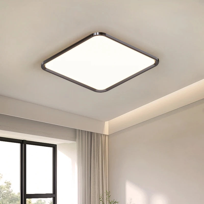 Plafonnier ultraminces LED moderne pour salon salle à manger chambre couloir allée projecteur - vue 7 sur 25