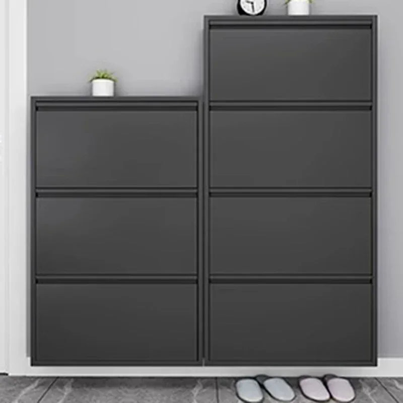 étagère à chaussures moderne en bois pour rangement intérieur élégant - vue 6 sur 53