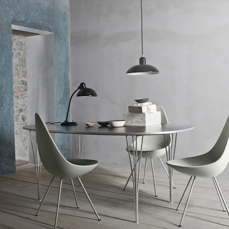 lustre moderne minimaliste style industriel pour café et bar - vue 4 sur 9