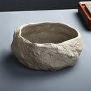 Ceramic Rock Mud Imitation Stone Tea Washing Pen Wash Tea Cups, Household Tea Set Accessories, Extra Large Basin