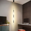 Nordic minimalist pendant light creative long line design