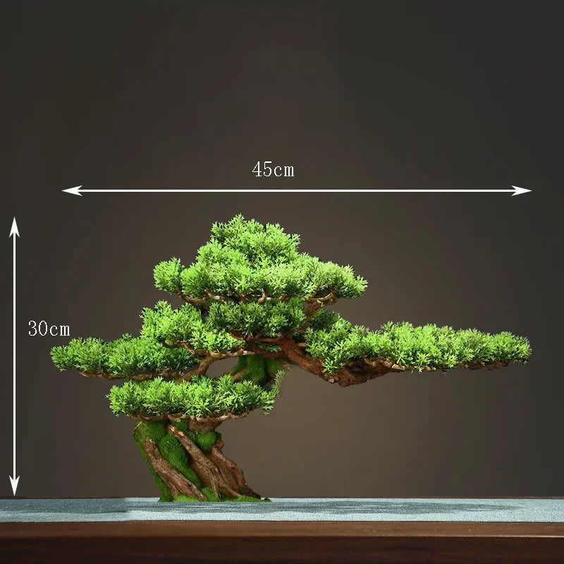 décoration intérieure faux arbre bonsaï style chinois pour intérieur et extérieur - vue 8 sur 22