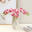 Realistic artificial phalaenopsis flowers for various decorations