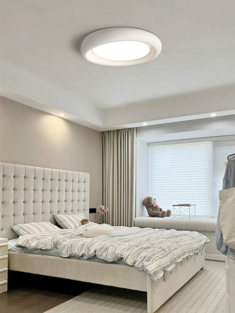Plafonnier design à LED minimaliste moderne principale - vue 5 sur 8